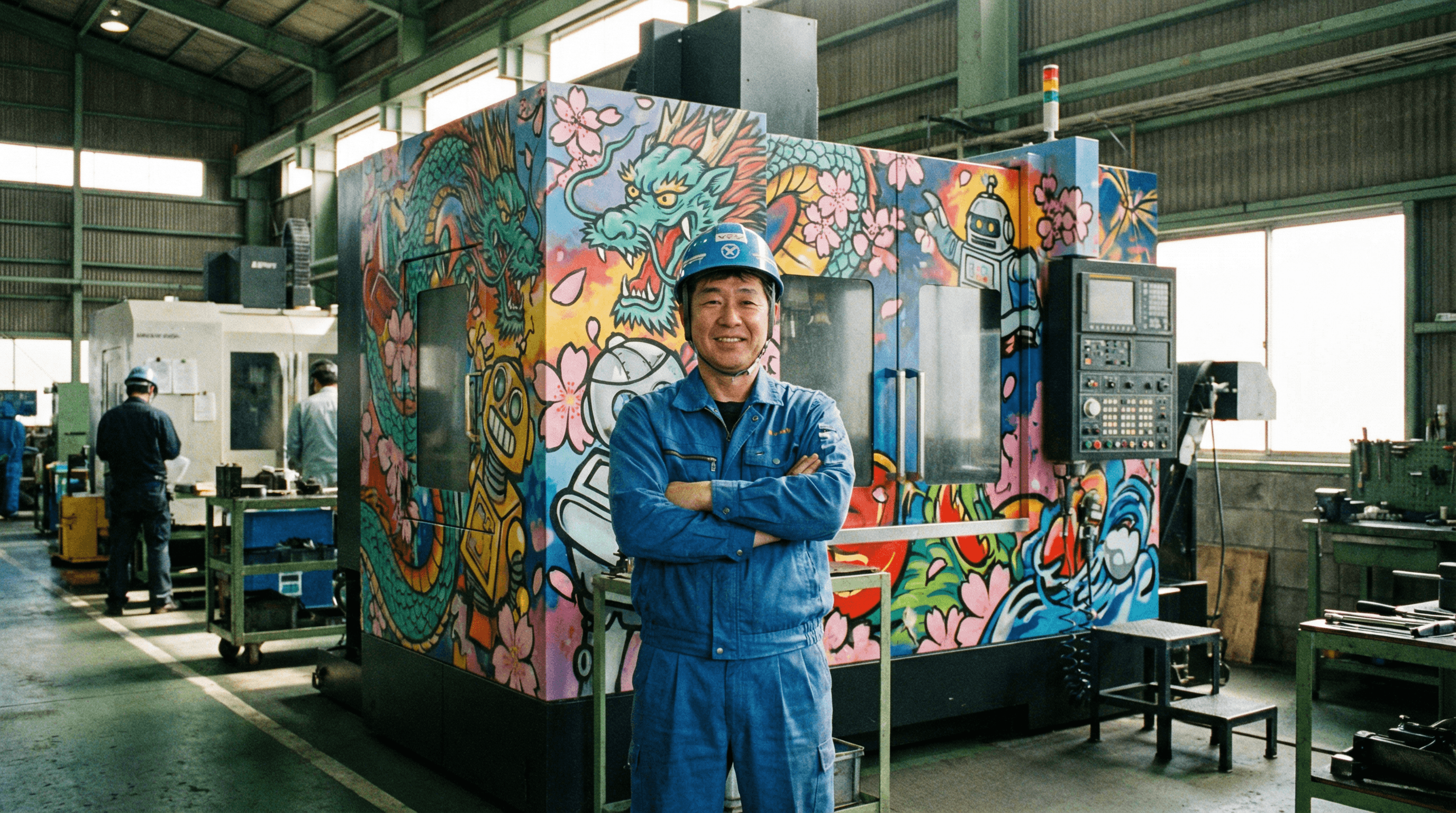 アートで変わった工場のメインビジュアル